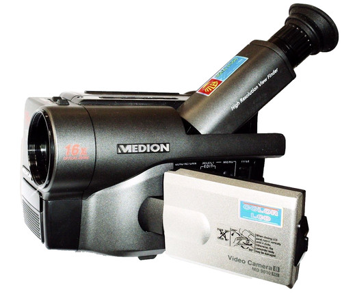 Medion video8 camcorder md9010 - medion,