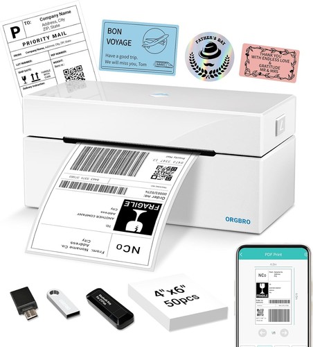 Orgbro 4x6 label printer - orgbro, z1