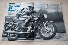 Motorrad 12/1973 Triumph Tiger 750 mit 51PS besser als...?