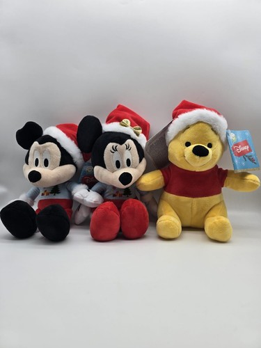 Disney weihnachts kuscheltiere - disney,