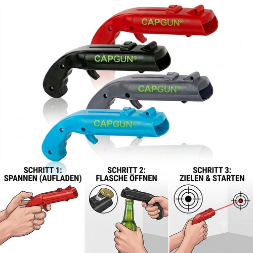 Cap gun flaschenöffner - cap,