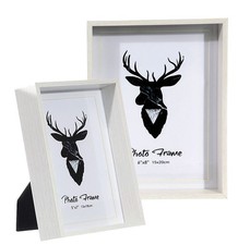 Bilderrahmen Holz weiß Shabby Chic Fotorahmen 13x18 15x20 Vintage Look