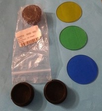 Zeiss Mikroskop Zubehör 6 Teilig unbenutzt 1x 444020 Diopter 30mm 2x Schutzkappe