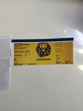 Eintrittskarte für König der Löwen am 28.12.2025