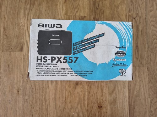 Aiwa px557 walkmen ovp - aiwa, hs-px557