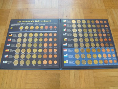 Euro münzen set album - album, 15