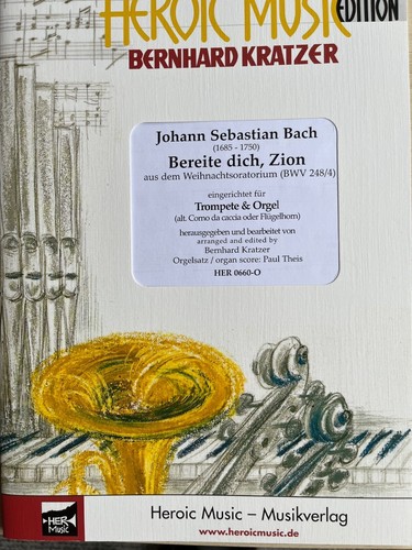 Noten für trompete und orgel - noten,