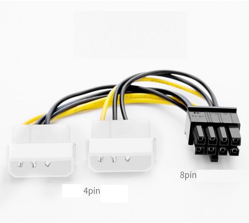 8pin pcie auf pin molex - 8pin,