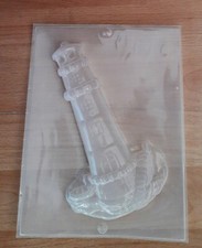 Gießform Reliefform Leuchtturm - Gießpulver Raysin Keraflott Gips