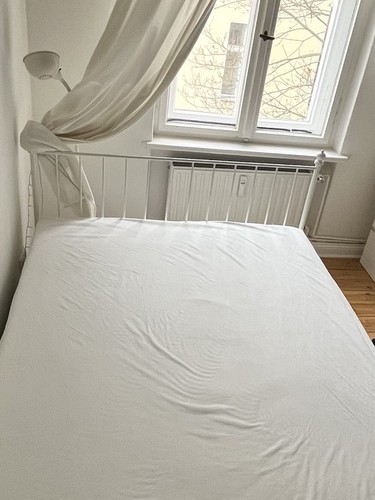 Weiße ikea bett - weiße, ikea-bett