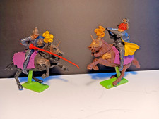 Britains Deetail  Ritter auf Pferd Sarazenen Figuren Sammlung Vintage