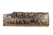 Schild antik Wirtshausschild