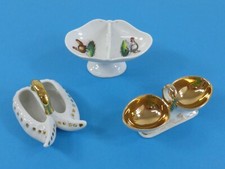 Vintage Sammlung Porzellan Saliere Salz Pfeffer Menage 