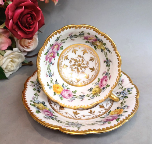 Antike dresdner teetasse duo - teetasse,