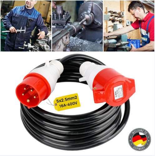 Cee starkstromkabel 16a - cee,
