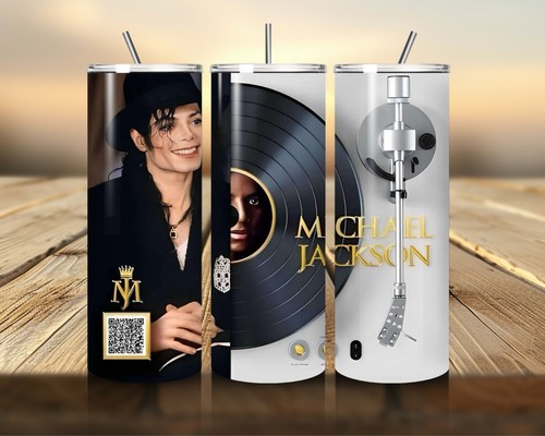 Michael jackson tumbler - oz,