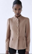 Damen Taillierter Samt Blazer