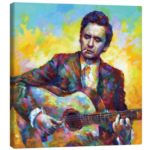 Leinwandbild johnny cash - cash, an