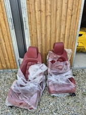 Sehr seltene Ferrari F430 Sitze in weinrot