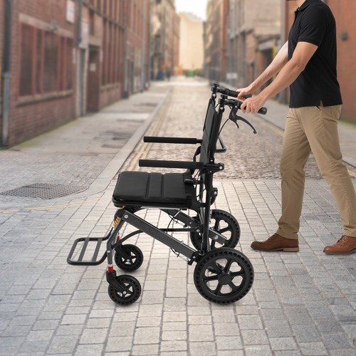 Faltbarer rollstuhl 100 - faltbarer,