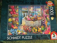 Schmidt Puzzle 1000 Teile Bunter Blumenladen 