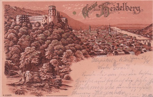 1900 litho deutsches - litho, deutsches-reich