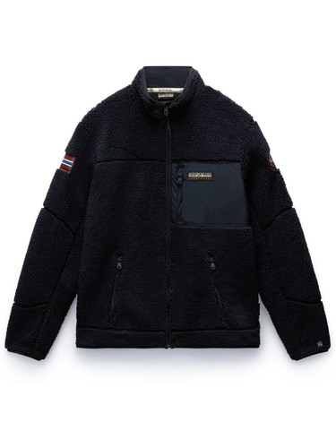 Napapijri fleecehoodie yupik - napapijri,