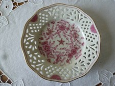 großer Teller, durchbrochen