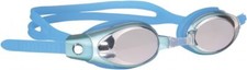Hudora Silikon Taucherbrille Schwimmbrille UV Schutz für Erwachsene Blau