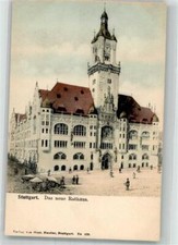 39961125 - 7000 Stuttgart Das neue Rathaus Marktszene Verlag Haufler No. 420