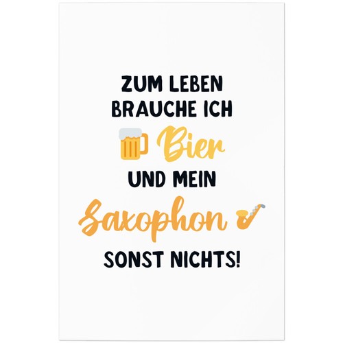 Zum leben brauche ich bier - zum, und