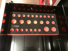 KS TOOLS Schaumstoffeinlage für 1/2" Steckschlüssel  Werkzeugwagen Einlage Nuss