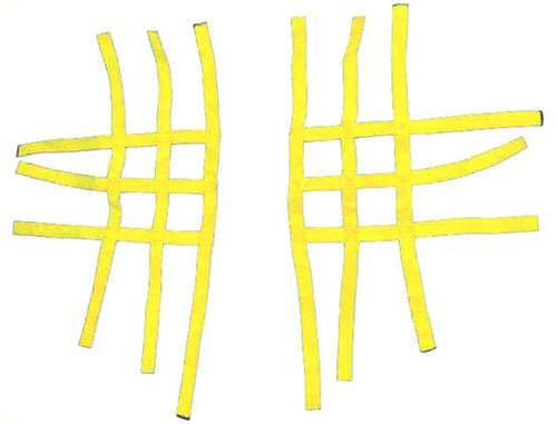 Nerfbar netz quad atv gelb - netz, 3&3