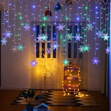 LED Lichterkette Fenster