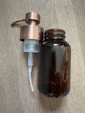 Schaumspender Glas / Kupfer