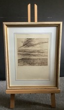 Walter Herzog Radierung/Grafik „Meer“