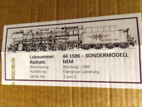 Bmb sondermodell spur - (1ns28),