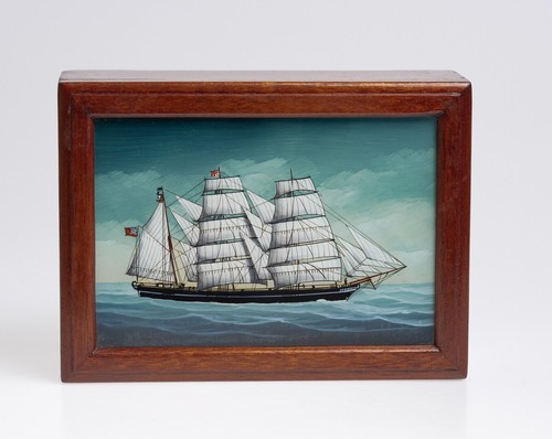 Vintage holz kartenbox - holz,