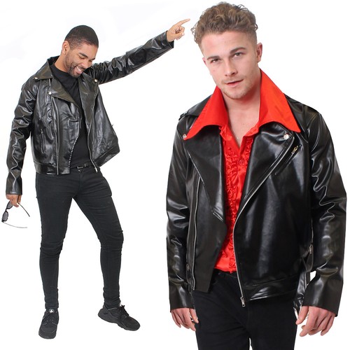 Schwarze lederjacke für - lederjacke,