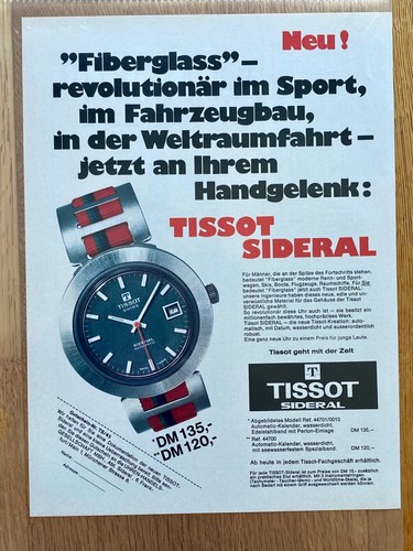 Tissot sideral fiberglass - tissot,