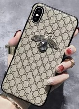 LUXUS HANDYHÜLLE  BIENE MIT WEISSEM STRASSSTEIN BEE APPLE IPHONE 13 PRO MAX ?