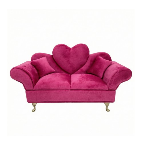 Puppenhaus sofa plüschig - puppenhaus-sofa,