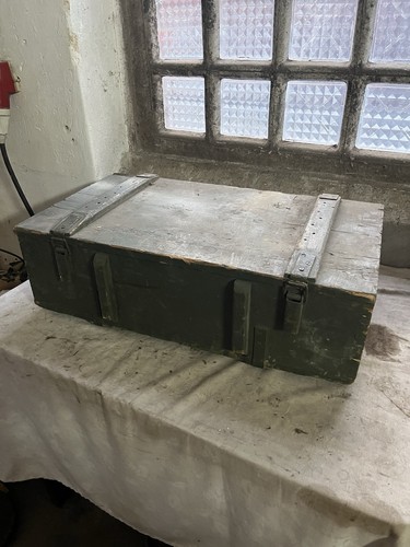 Alte munitionskiste holz nva - alte,