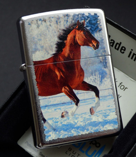 Zippo lighter galloping - zippo,