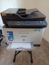 Samsung Xpress C460FW Multifunktionsdrucker Farblaserdrucker FAX WiFi NFC Scan
