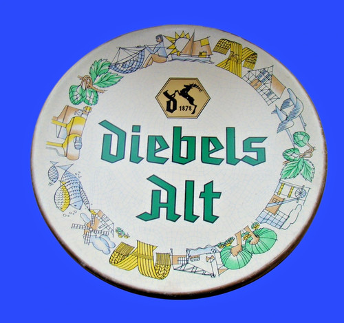 Diebels alt werbeschild - alt,