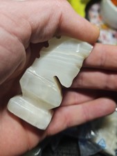 Aztekisches Schachset  Handgefertigte- mexikanisches Onyx Figuren 32 Stk.Vintage