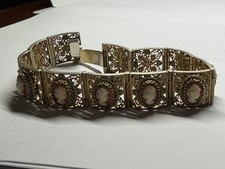 Kamee Silber Armband Antik