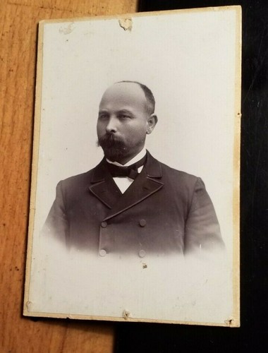 Mann mit bart portrait - mit, cdv