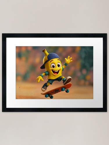 Skater banane gerahmter - skater,